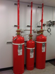 FM200 fire suppression system